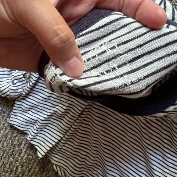 Aerie Pinstripe Long-sleeve Tee - Picture 4 of 4